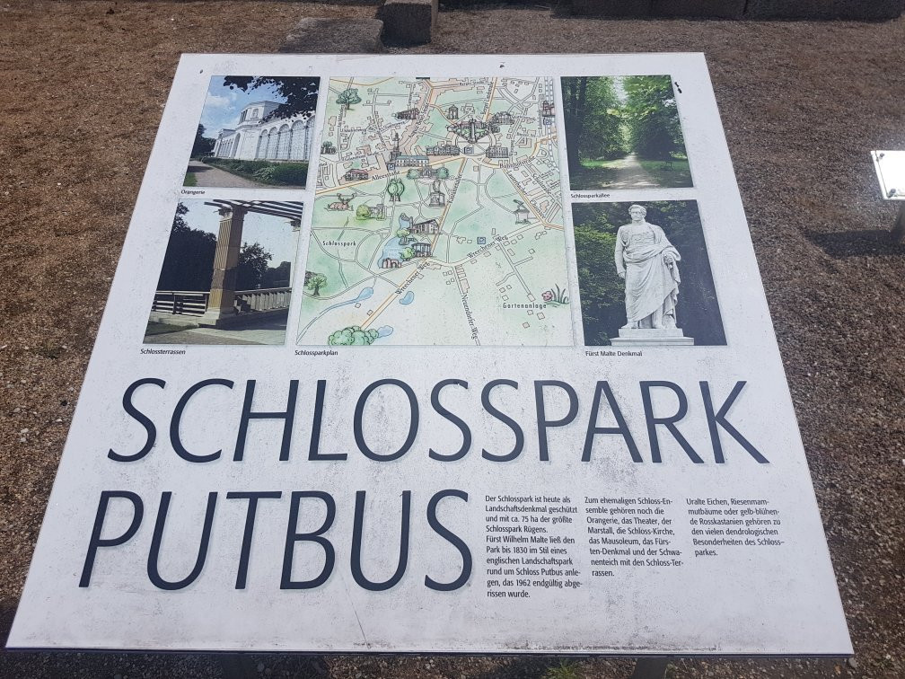 Schlosspark von Putbus景点图片