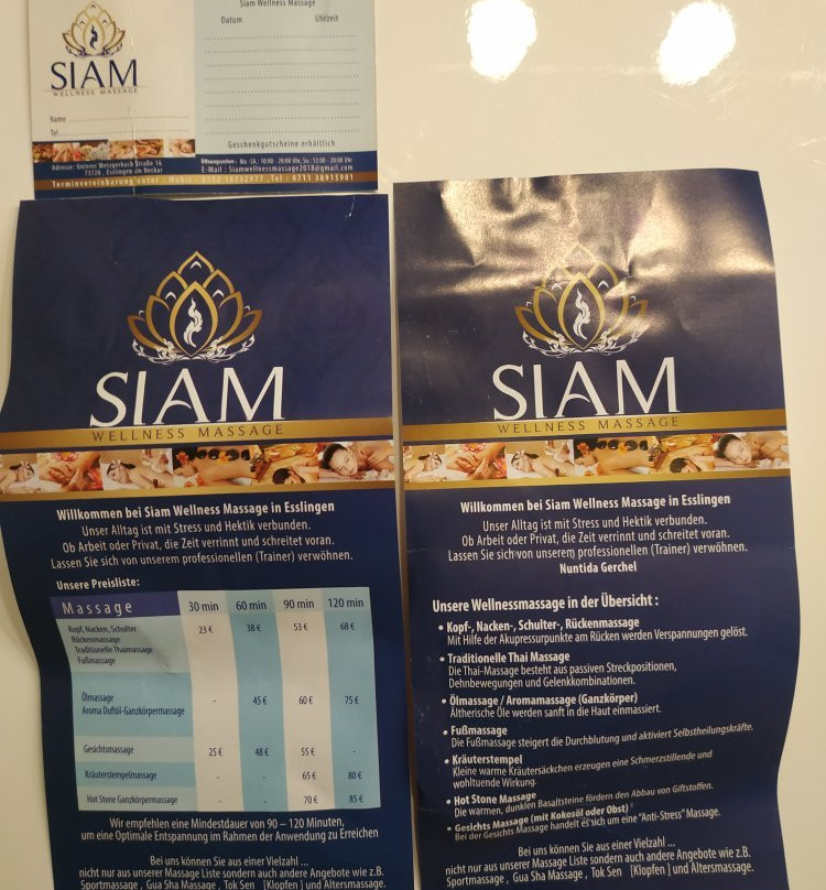 Denkendorf旅游景点-Siam Wellness Massage