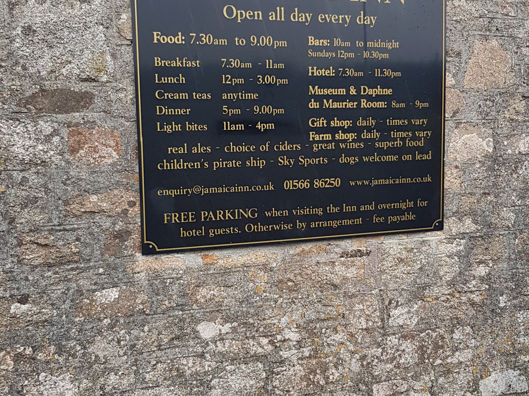 Jamaica Inn-Bolventor必去景点