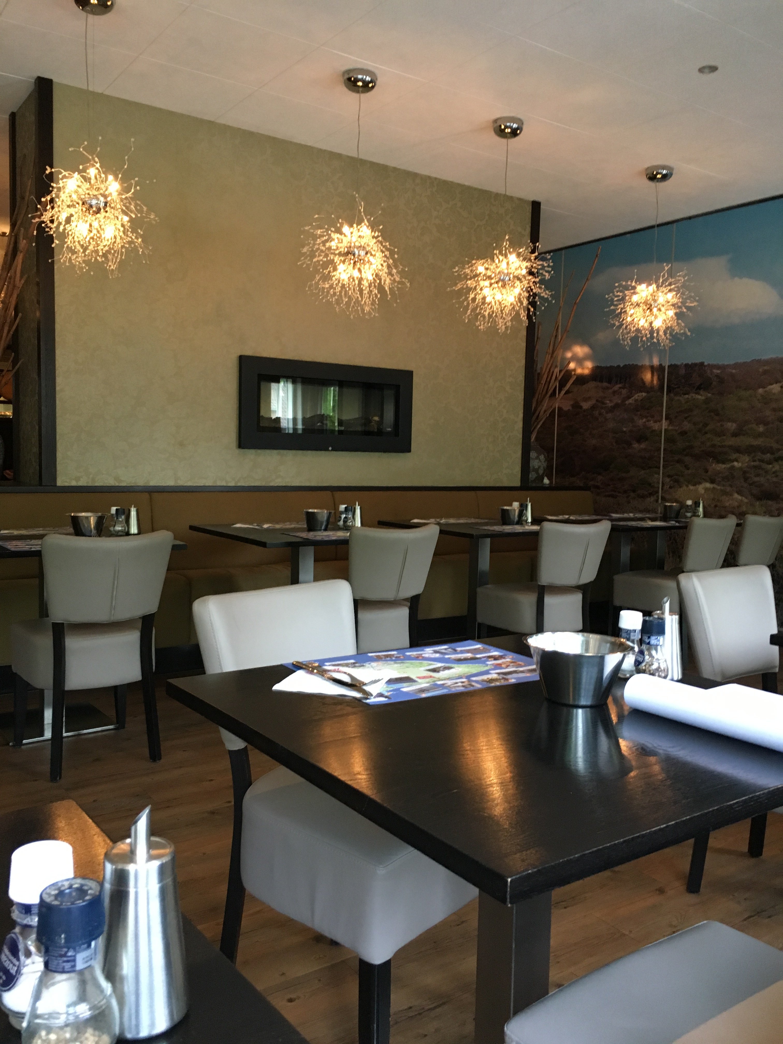 Strandhotel Bos en Duin-餐饮