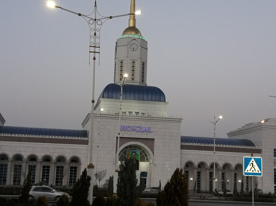 Ashgabat Train Station-阿什哈巴德必去景点
