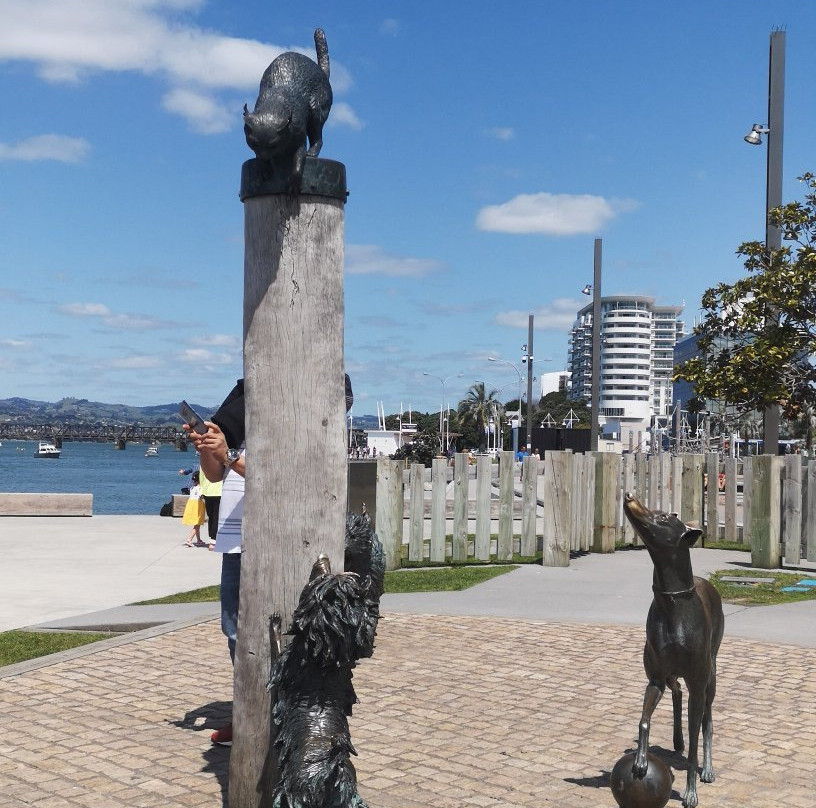 Hairy Maclary & Friends Tauranga Waterfront Sculpture景点图片