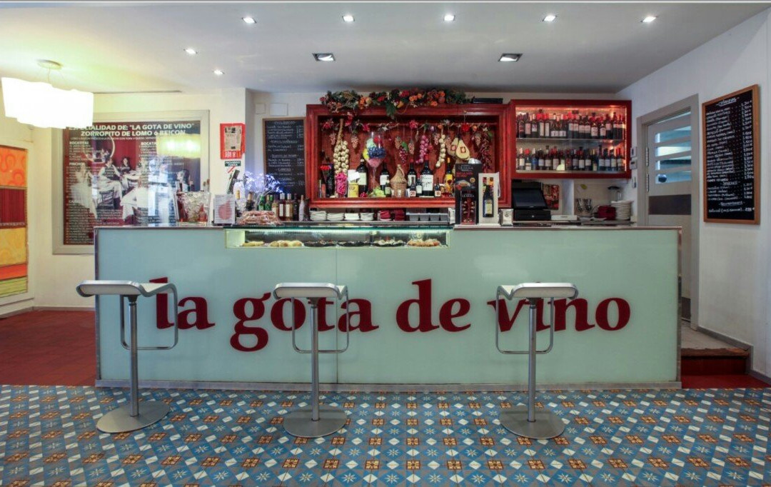 la gota de vino