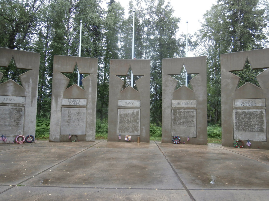 Alaskan War Veterans Memorial-塔尔基特纳必去景点