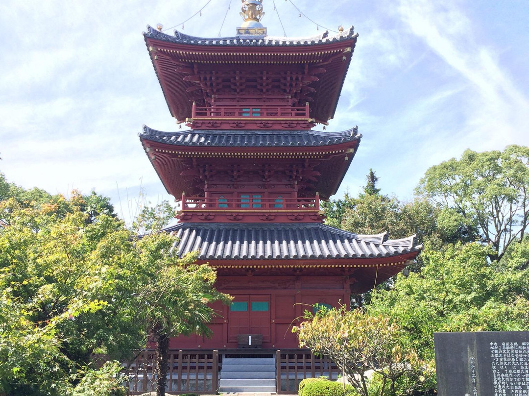 Three-Story Pagoda of Buzen Kokubunji Temple-京都町必去景点