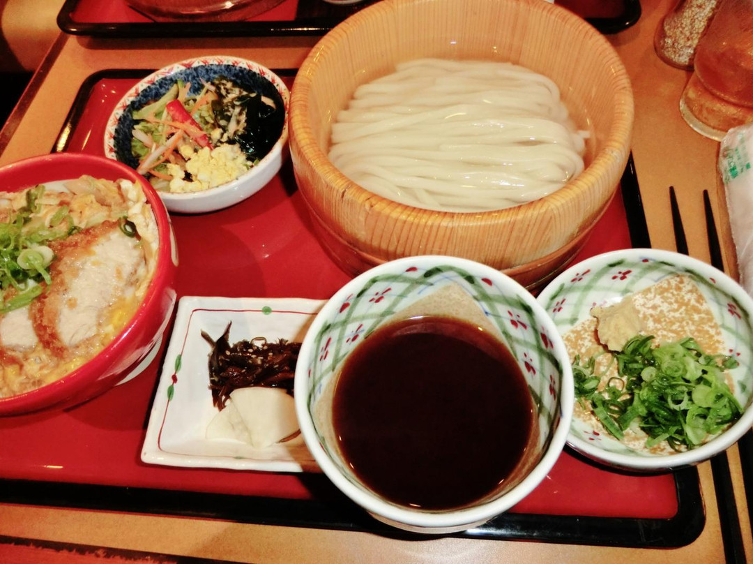 德岛县餐馆和美食-Tarai Udon Yamanose Matsushige