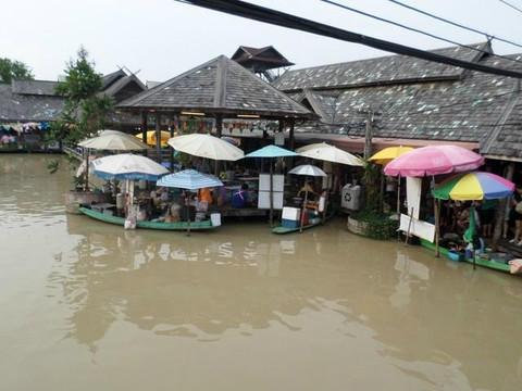 四方水上市场-芭堤雅必去景点