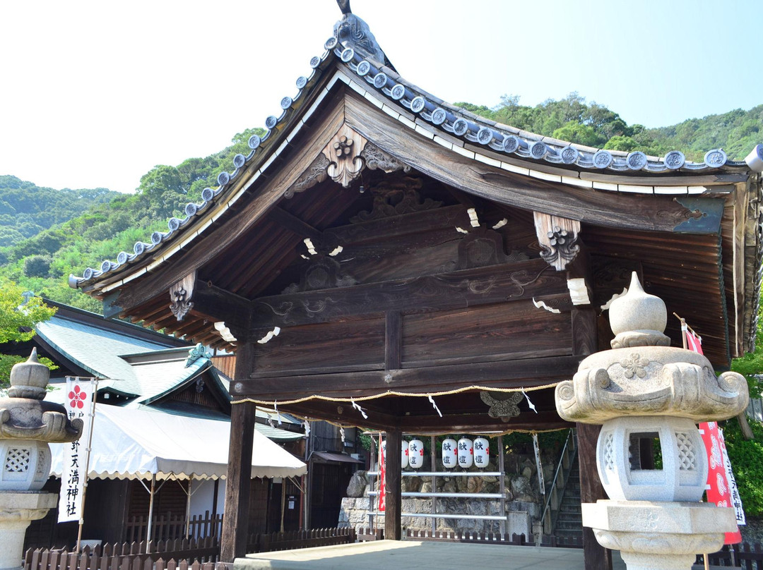 Kobe Kitano Temman Shrine-神户市必去景点