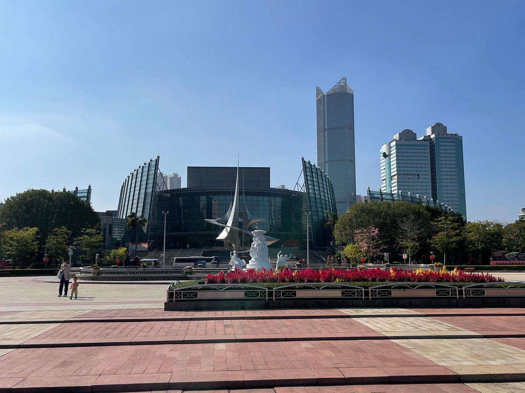 五一广场公园景点图片