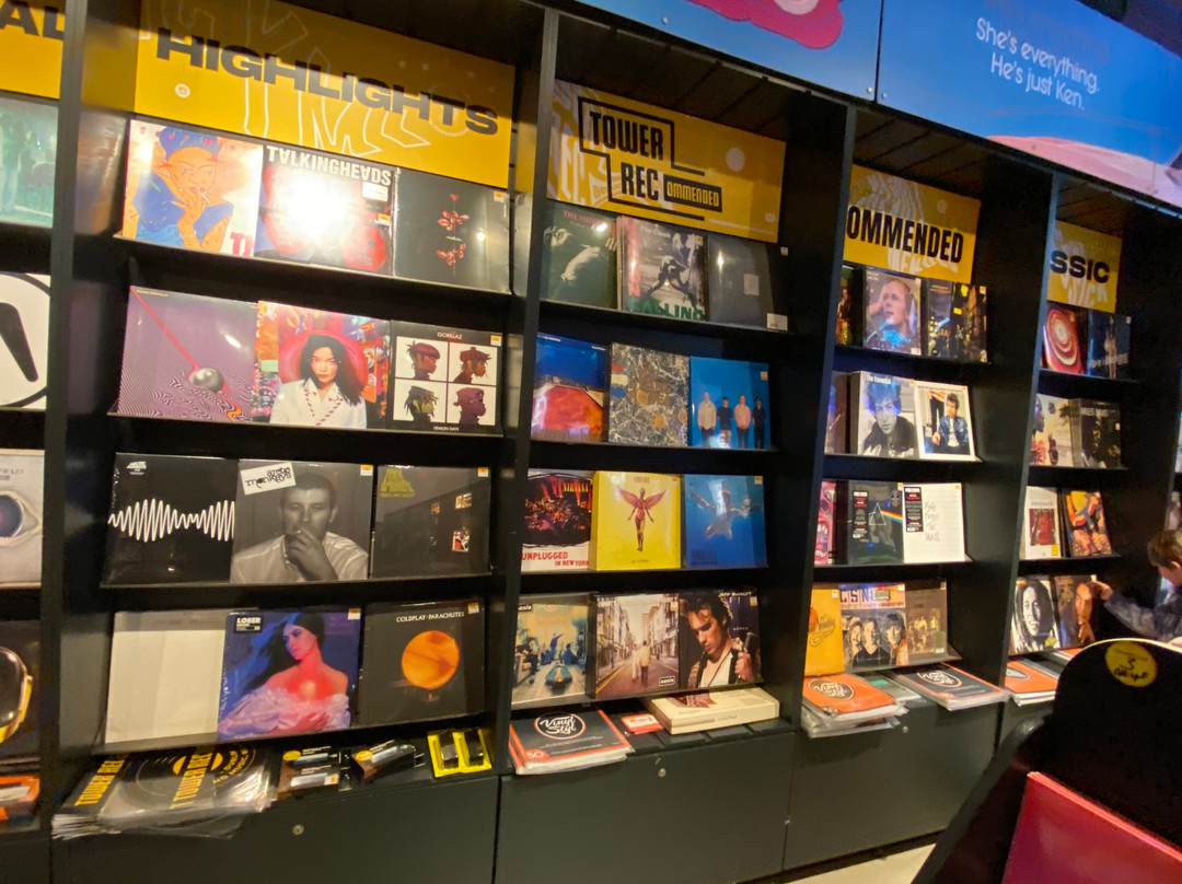 Tower records-都柏林必去景点