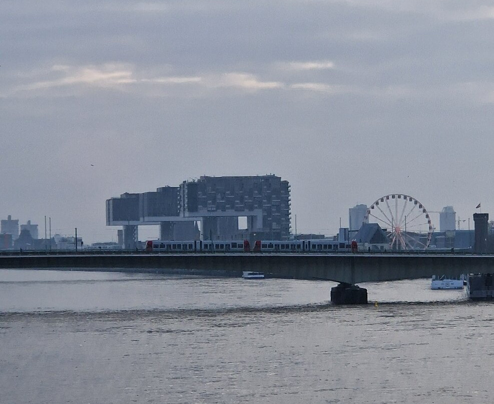 Kranhäuser im Rheinauhafen-科隆必去景点