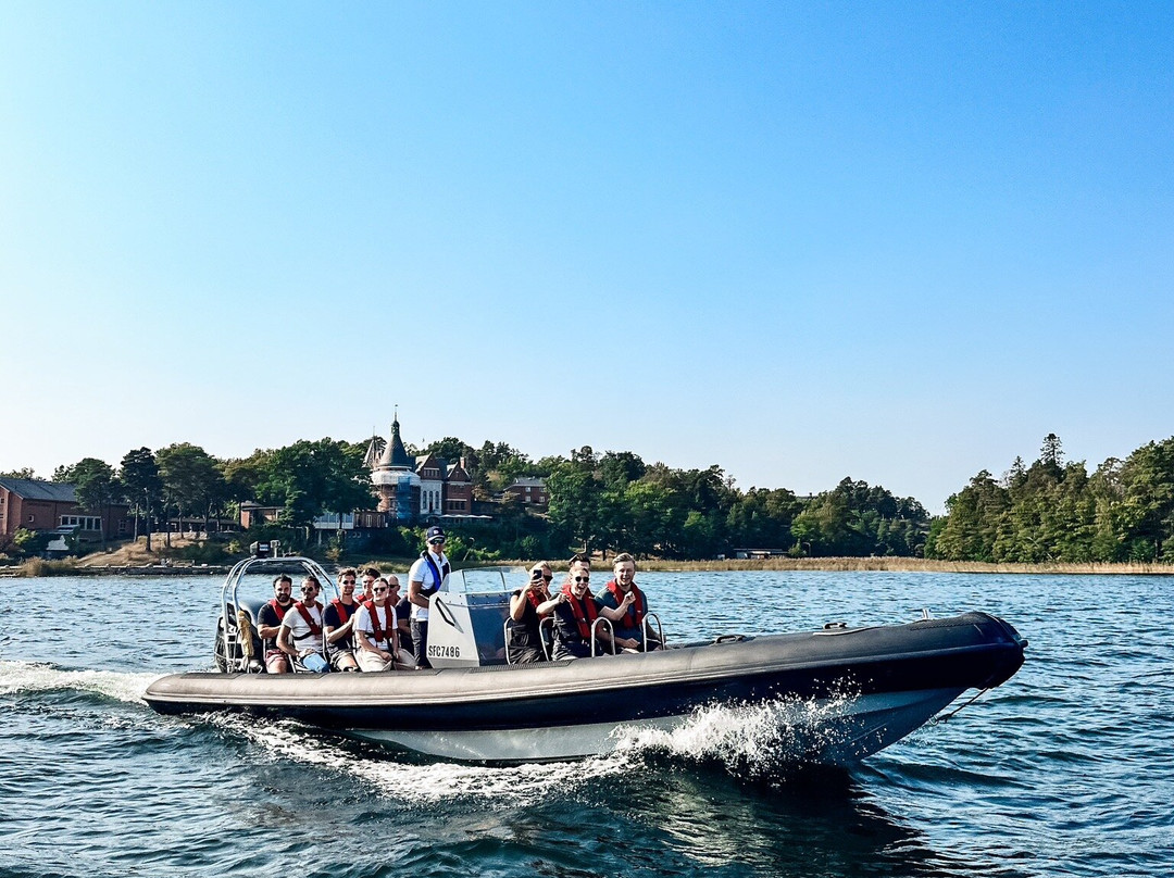 RIB Speedboat guides i Saltsjöbaden archipelago-Saltsjobaden必去景点