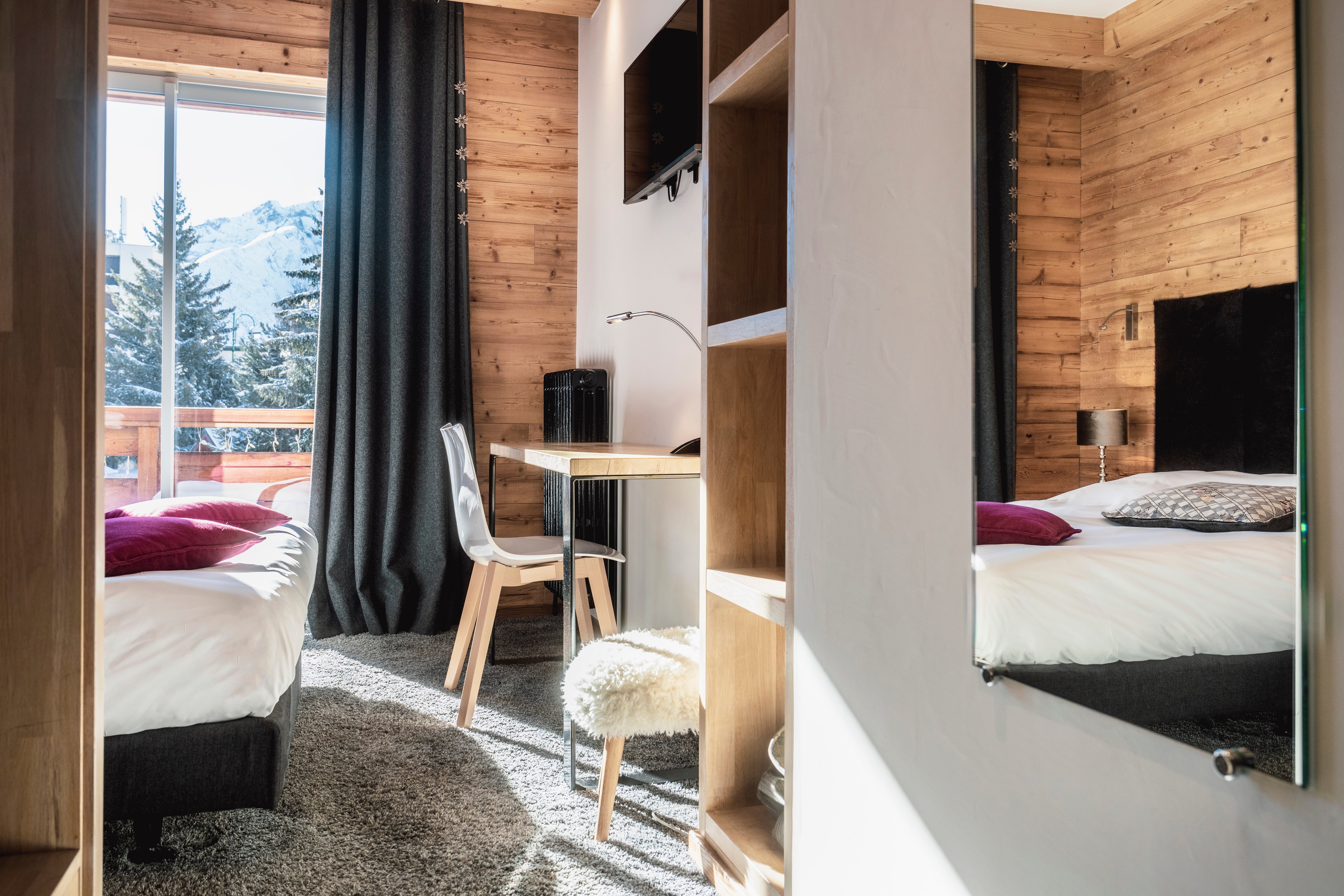 Hôtel Les Mélèzes***-客卧