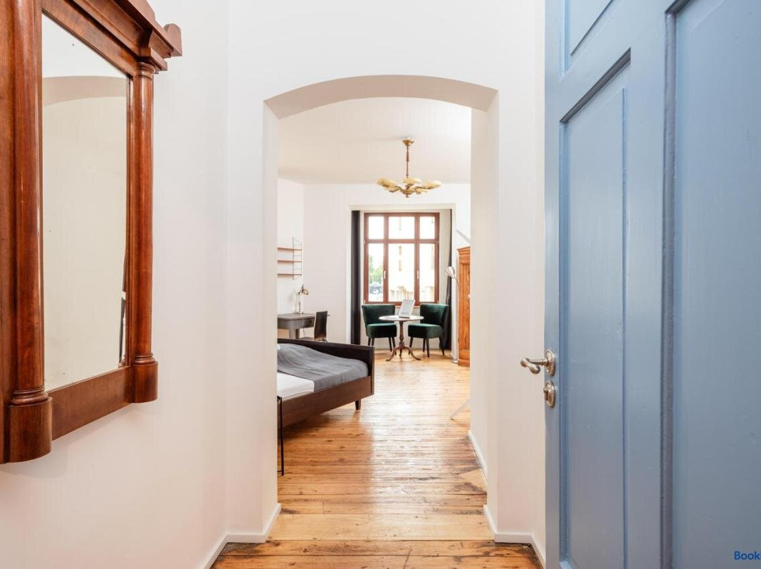 Künstlerzimmer im Kulturhaus Häselburg
