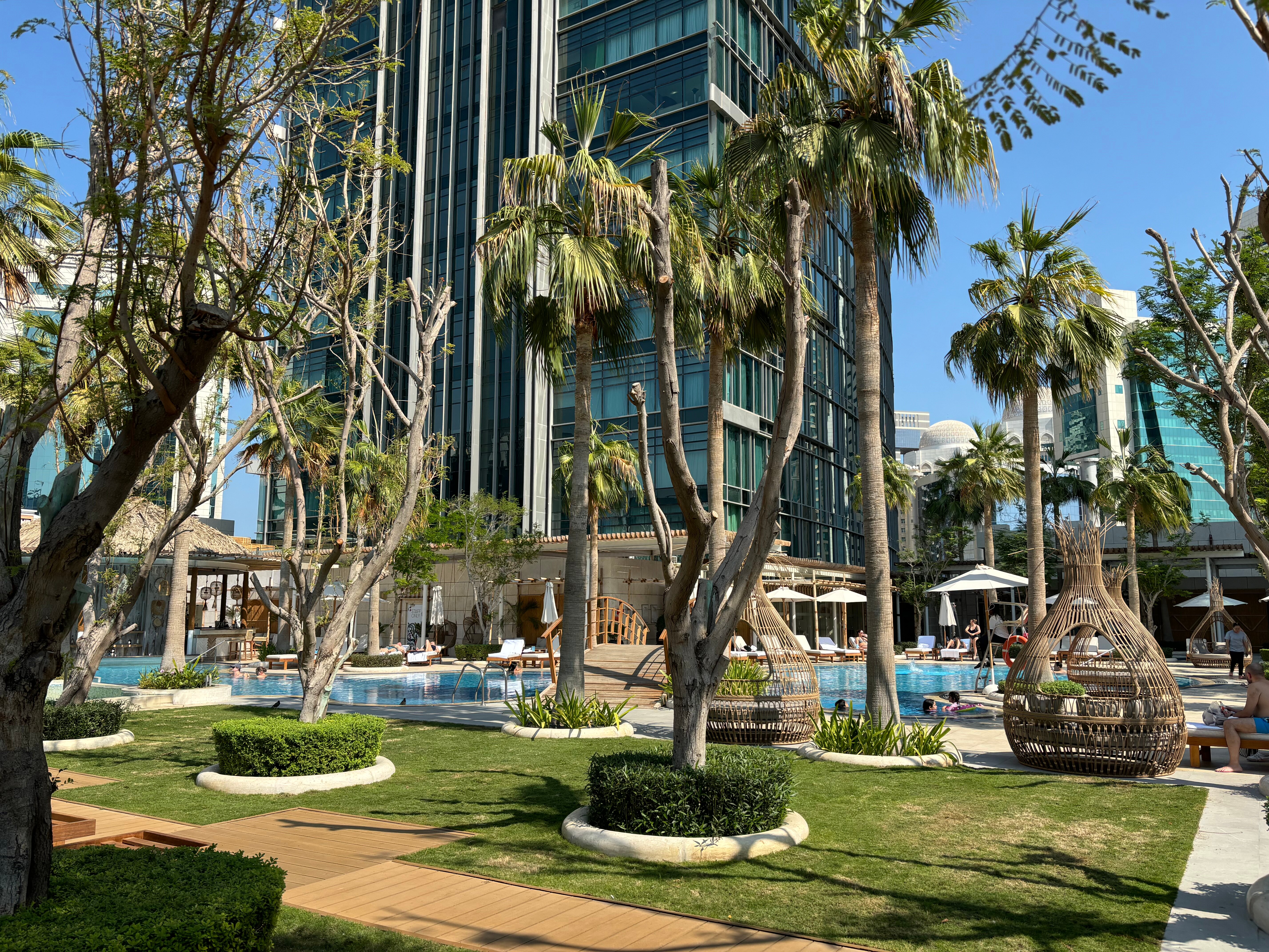JW Marriott Marquis City Center Doha-泳池