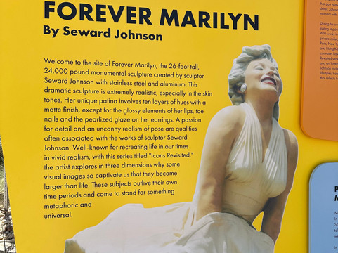 Forever Marilyn-棕榈泉市必去景点