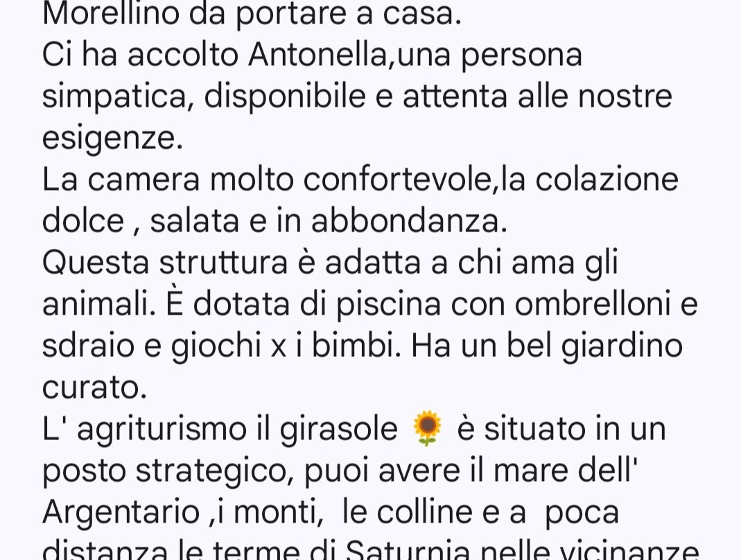 Il Girasole Terzuolo Agriturismo B&B主图