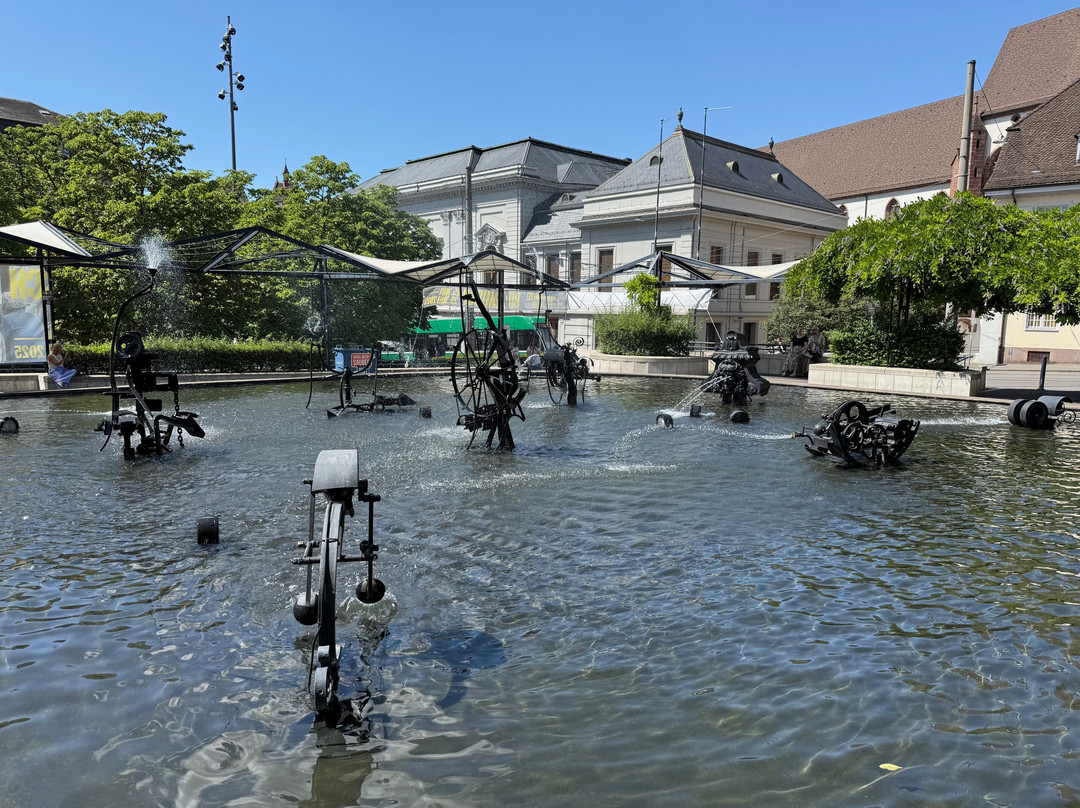 Tinguely Fountain-巴塞尔必去景点