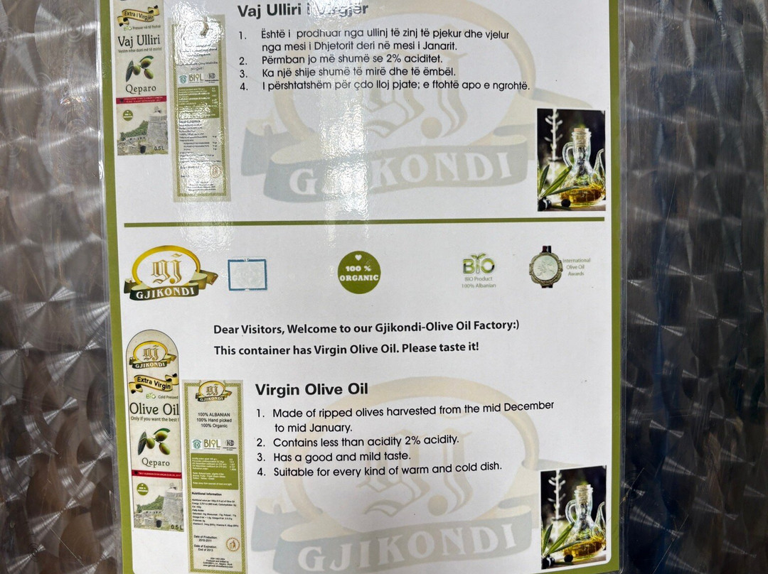 Gjikondi Olive Oil Factory-Qeparo必去景点