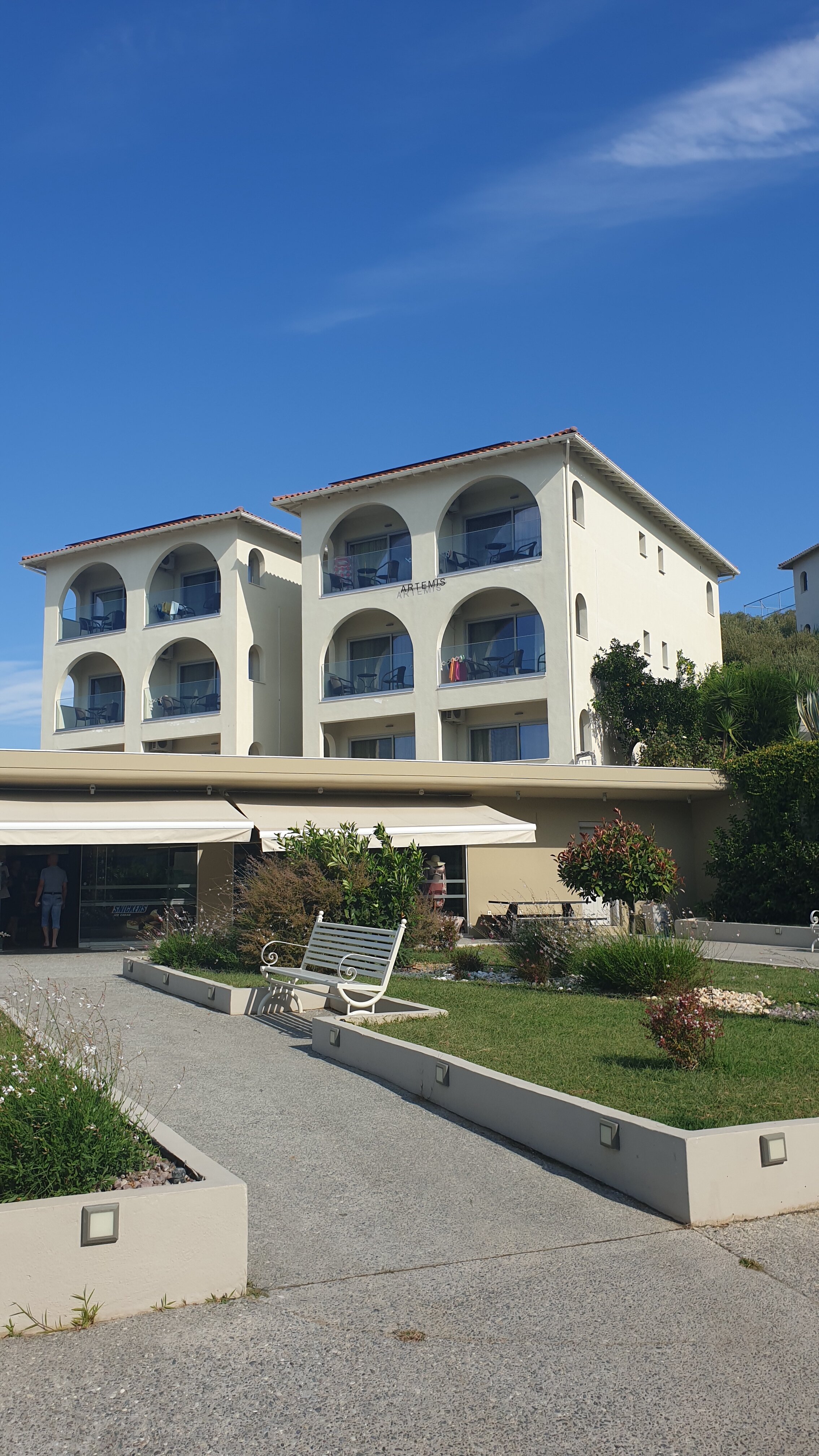 Akrathos Beach Hotel-浴室