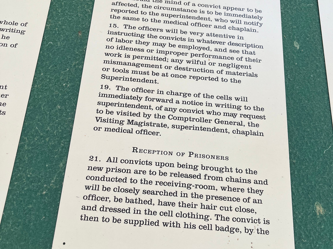 The Separate Prison-亚瑟港必去景点