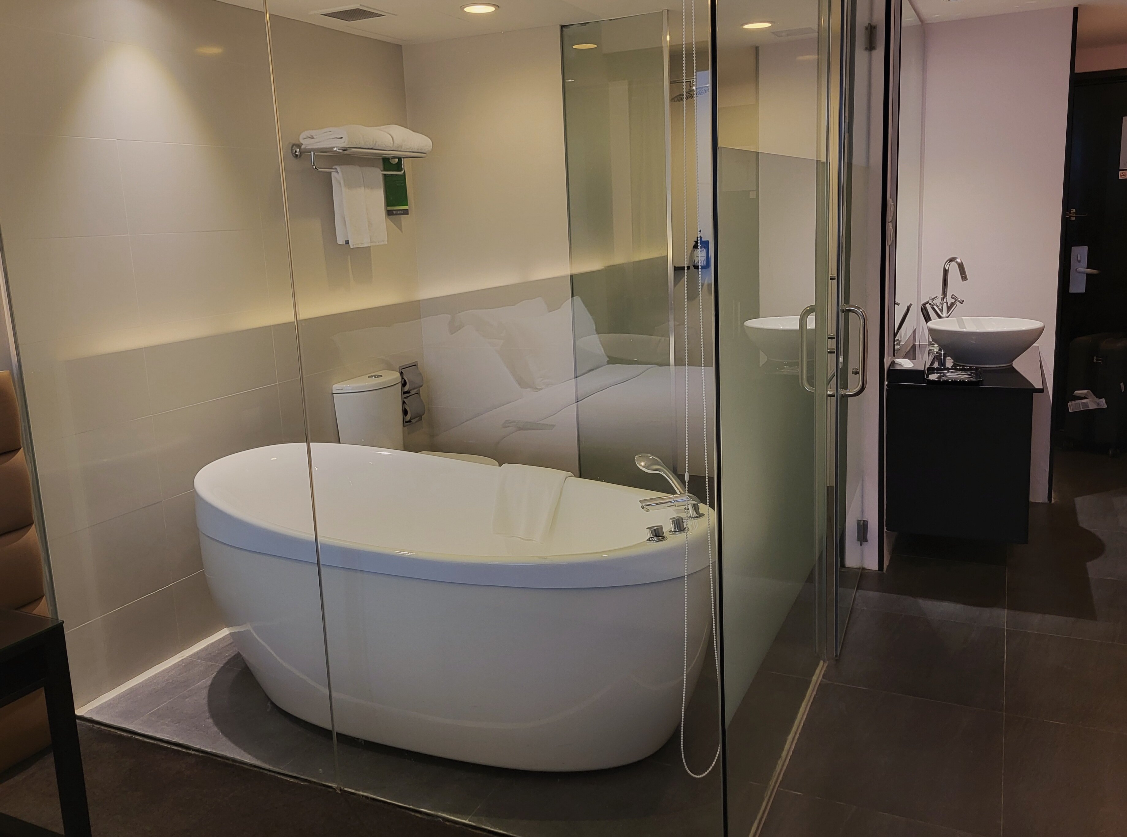 富丽华城市中心酒店-浴室