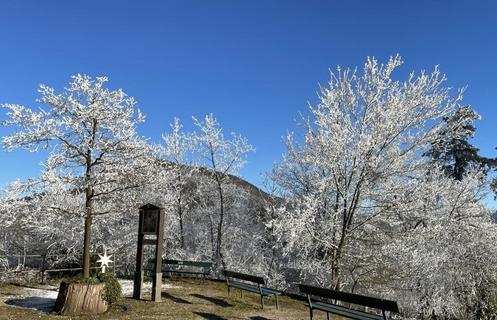 Vorbourg Point de vue Notre Dame du Chêne-德莱蒙必去景点
