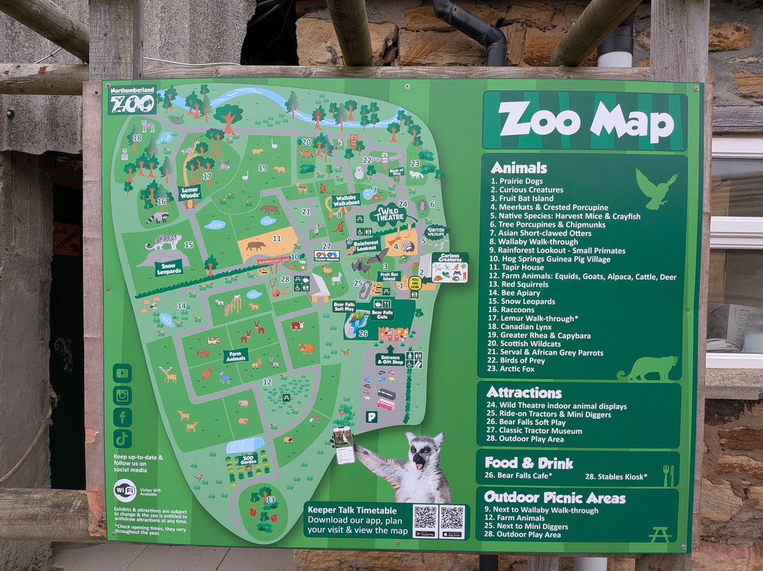 Northumberland Zoo-莫佩思必去景点