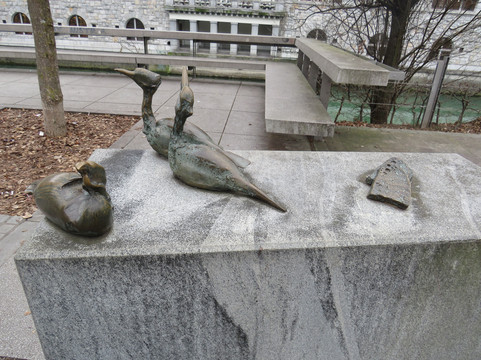River Ljubljanica Kanal-卢布尔雅那必去景点