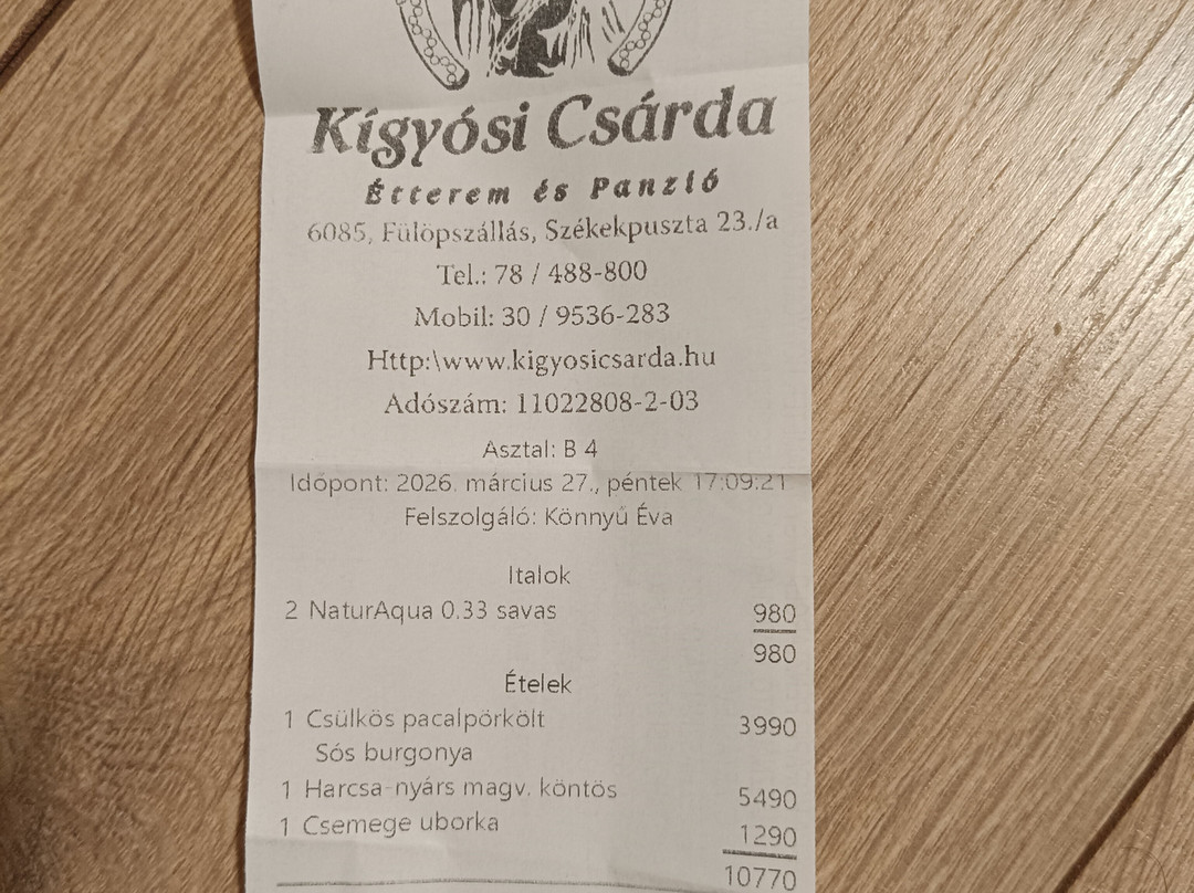 Kigyosi Csarda & Panzio主图
