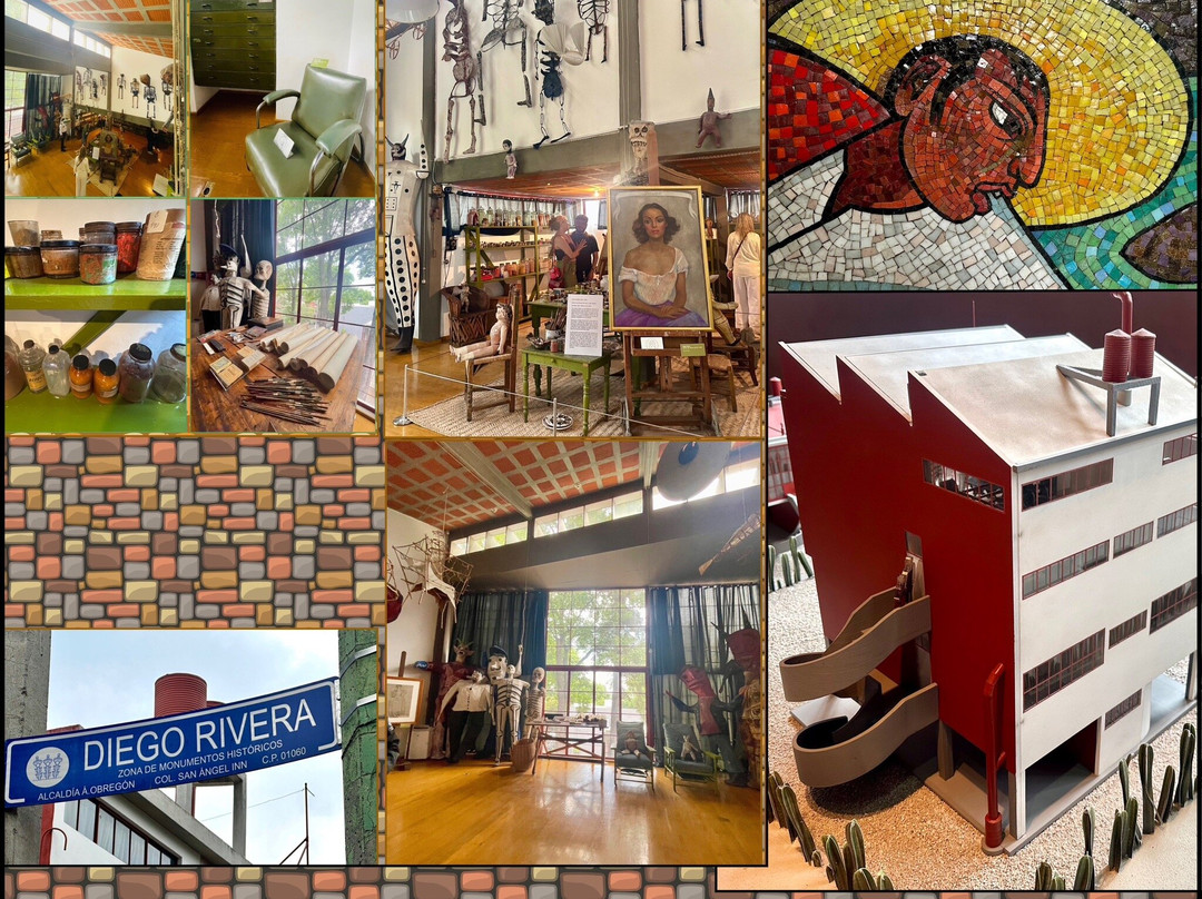 Museo Estudio Diego Rivera y Frida Kahlo-墨西哥城必去景点