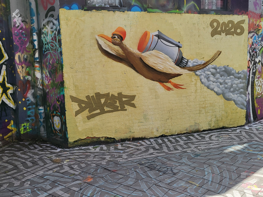 Graffiti Street-根特必去景点