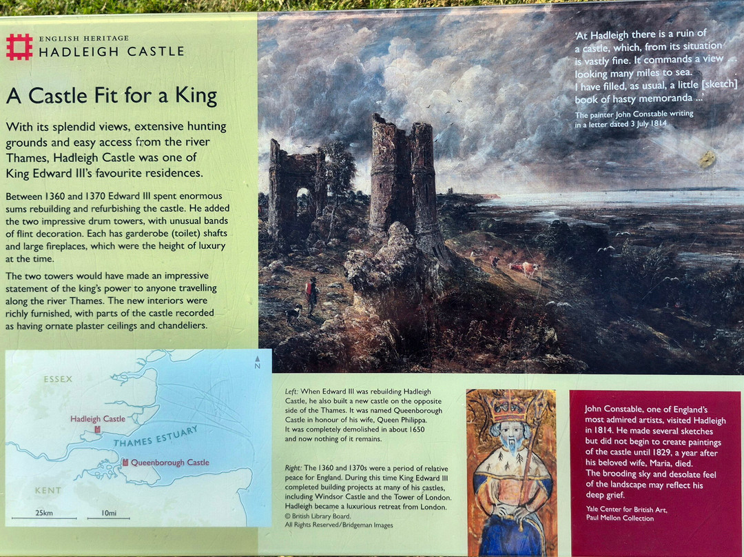 Hadleigh Castle-Hadleigh必去景点