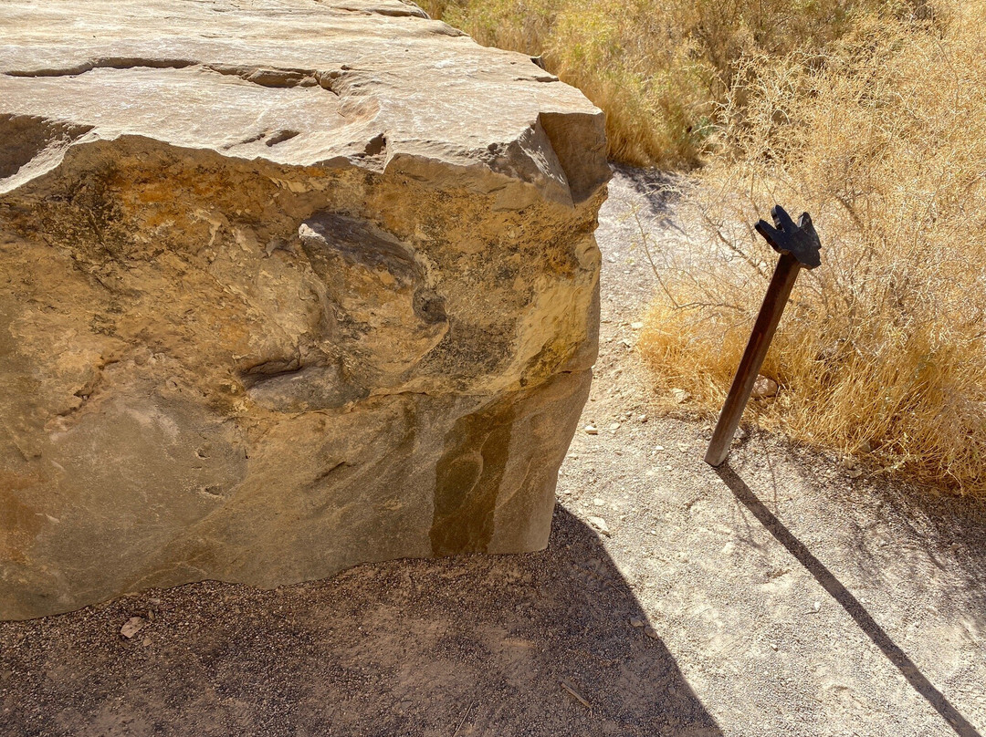 Dinosaur Footprint Parowan Gap-Parowan必去景点