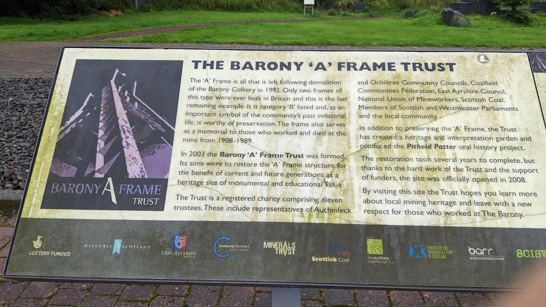 Barony A frame-Auchinleck必去景点