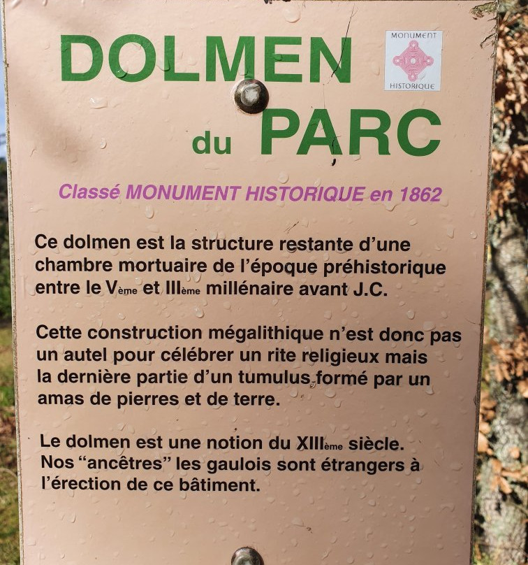 Parc du Dolmen景点图片