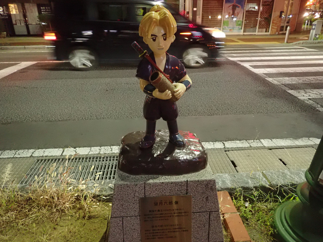 Sanada Ten Braves Statues-上田市必去景点