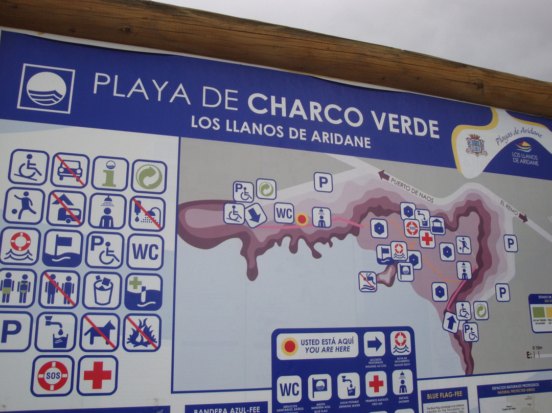 La Playa de Charco Verde景点图片