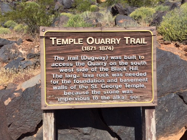 St. George Temple Quarry Trail景点图片