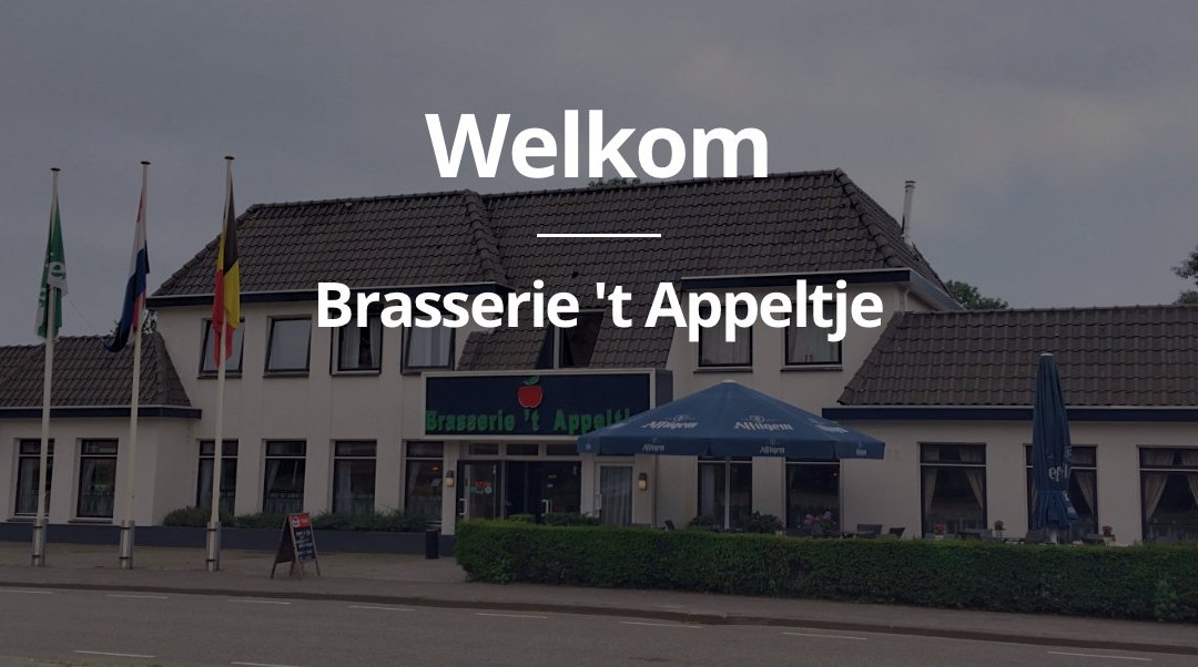 Hooge Zwaluwe餐馆和美食-Brasserie 't Appeltje