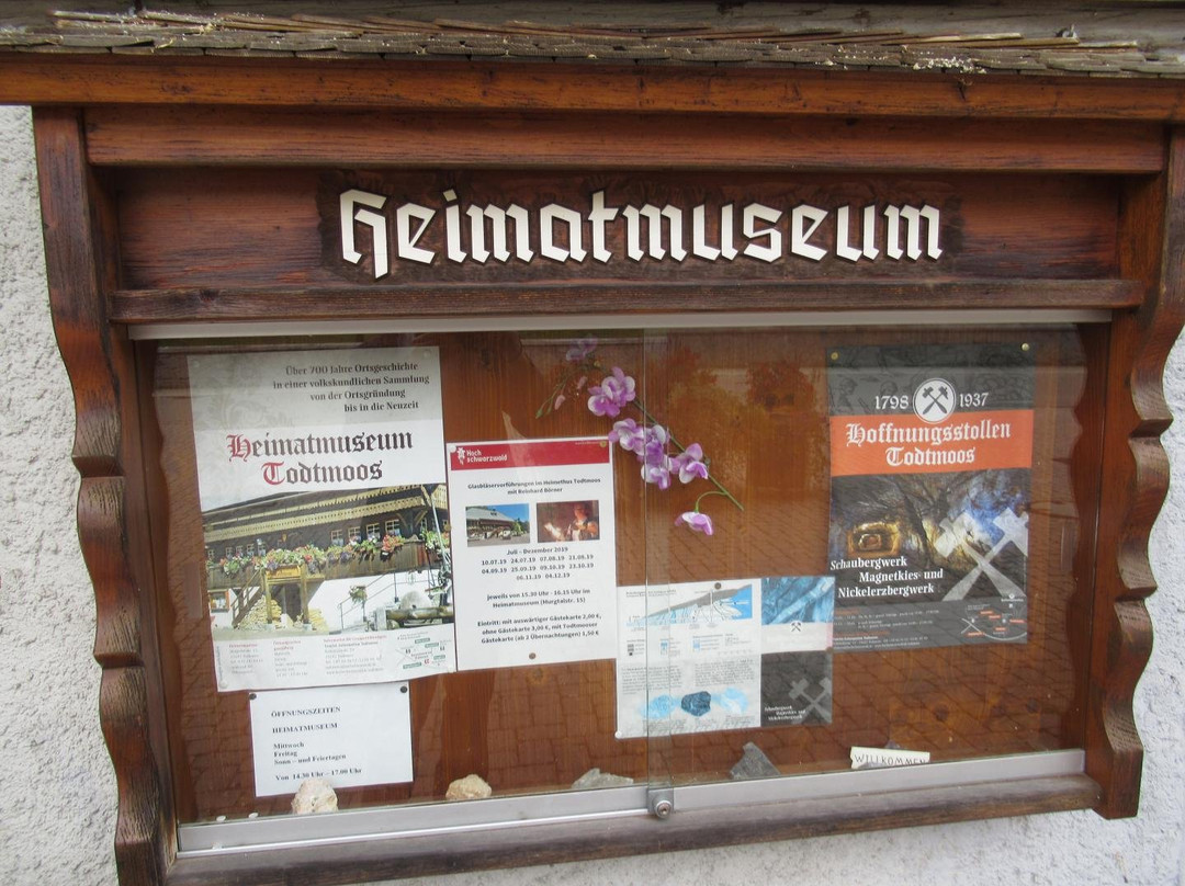 Museum Heimethus-Todtmoos必去景点