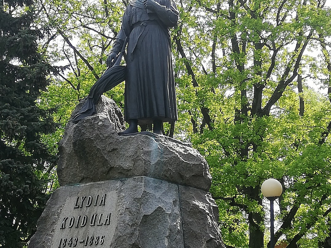 Lydia Koidula monument-派尔努必去景点