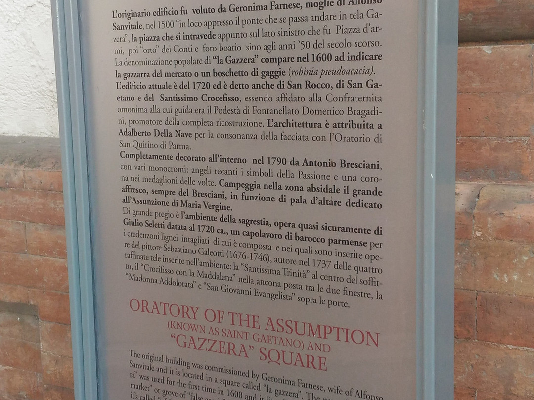 Oratorio di Santa Maria Assunta / San Gaetano景点图片