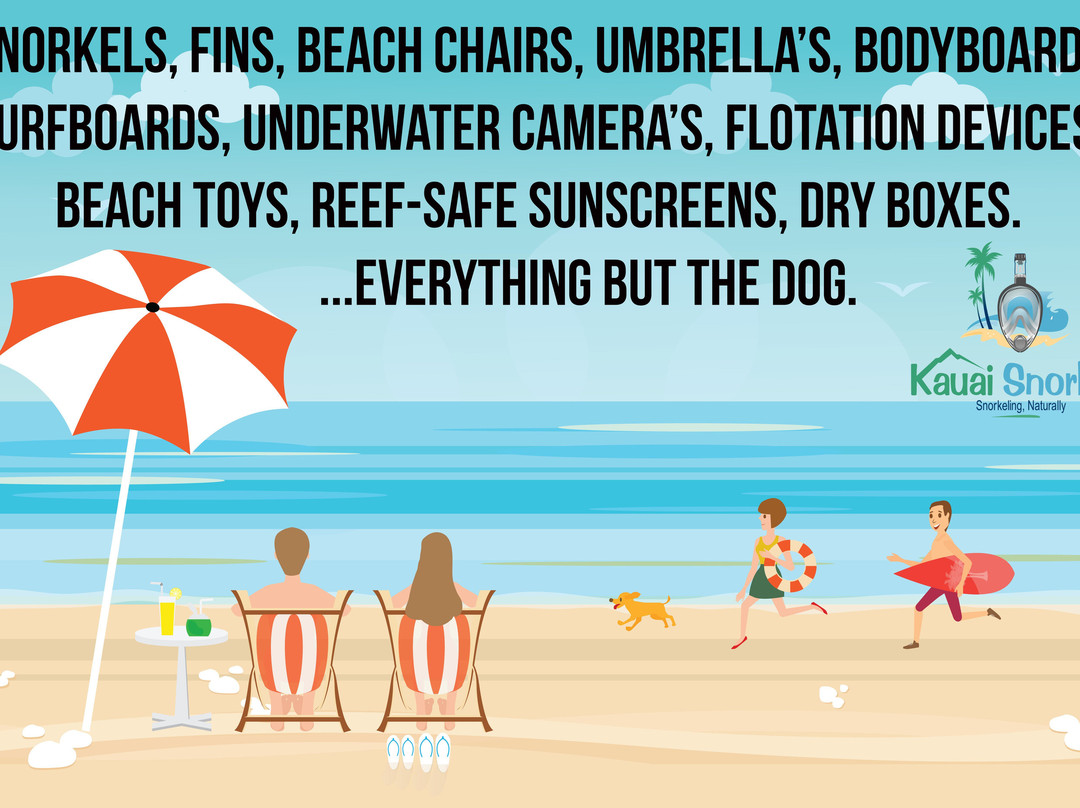 Kauai Snorkel Rentals-卡帕阿必去景点