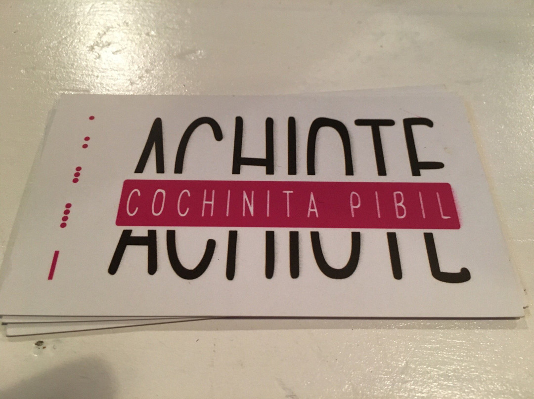 Achiote Cochinita Pibil