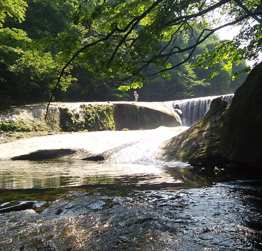 Nametsu Otaki Fall-七宿町必去景点