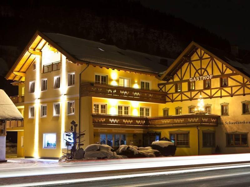 HOTEL - GASTHOF Schweizer Haus Gastlich & Traditionell-浴室