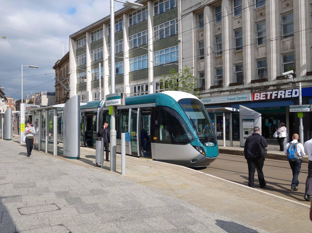 Nottingham trams-诺丁汉必去景点