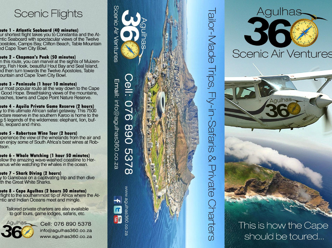 Agulhas 360 Scenic Air Ventures-开普敦中心区必去景点