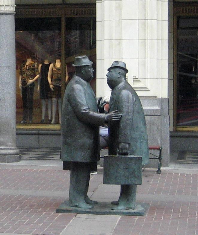 Conversation Sculpture-卡尔加里必去景点